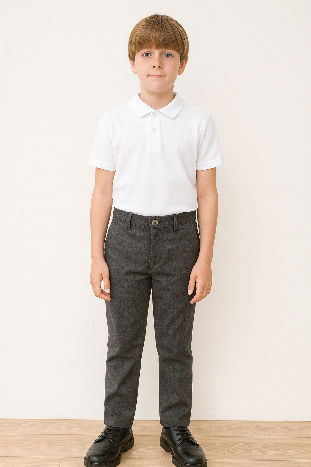 Pack of 2 Back To School Slim Leg Uniform Trousers