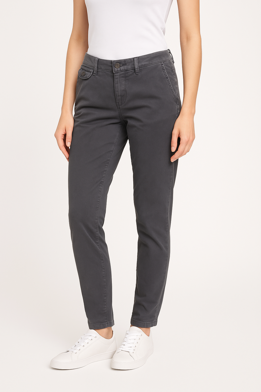 Tapered Leg Hipster Chinos