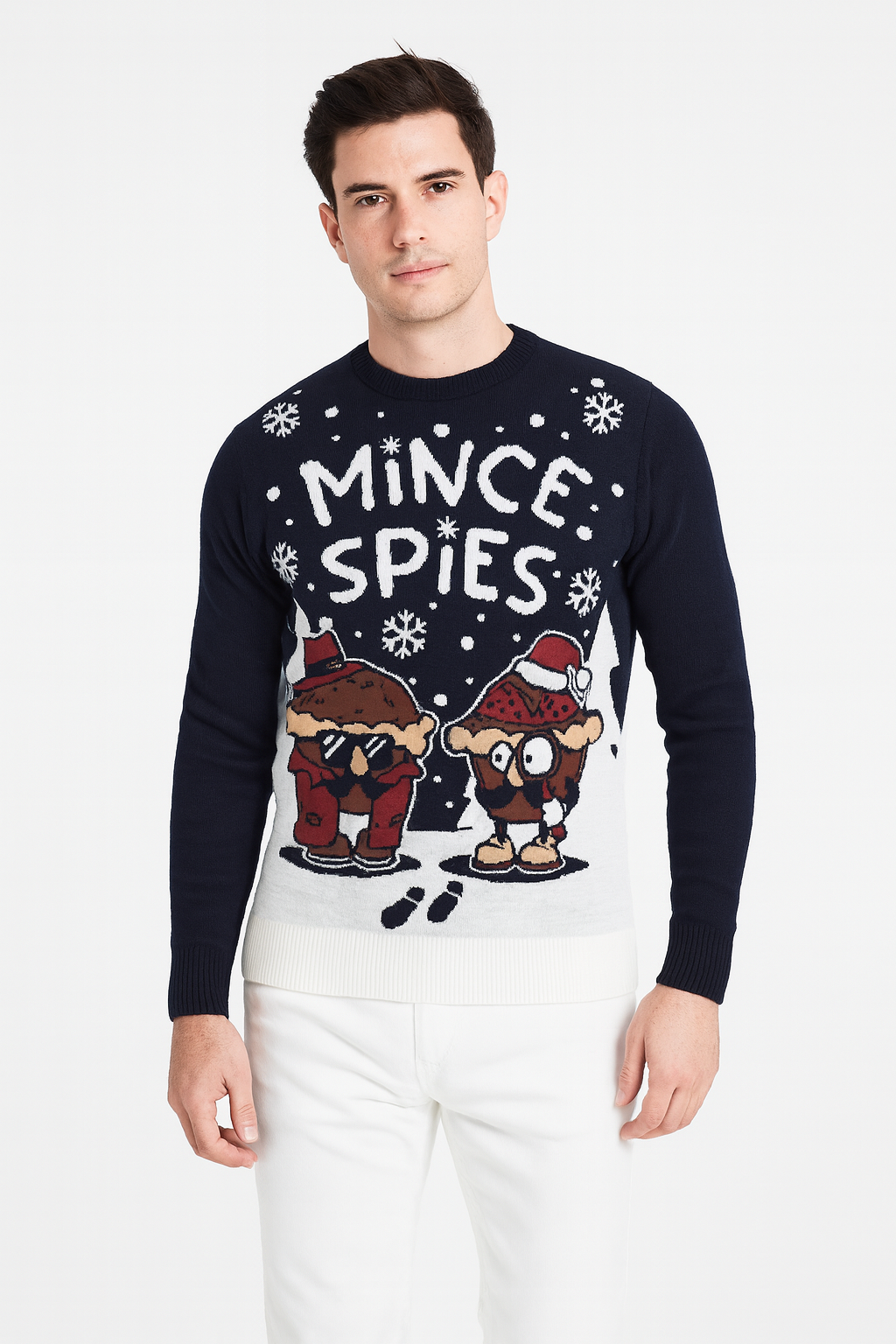 Men's Christmas Theme Knitted Jumper