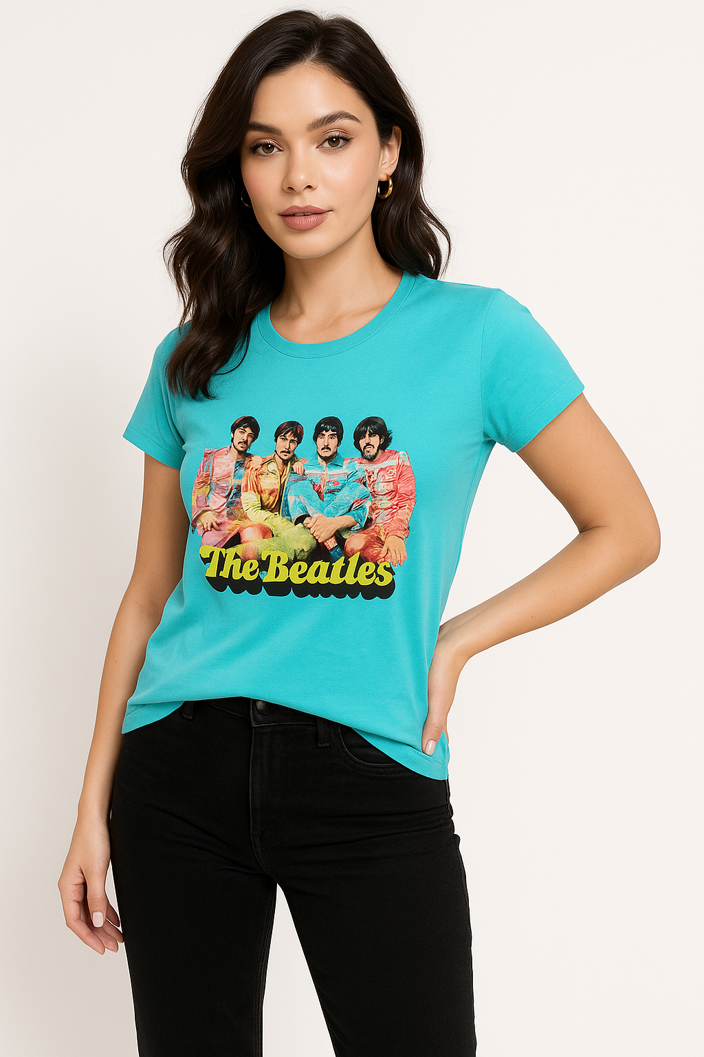 Graphic Print Cotton Short Sleeve T-shirt