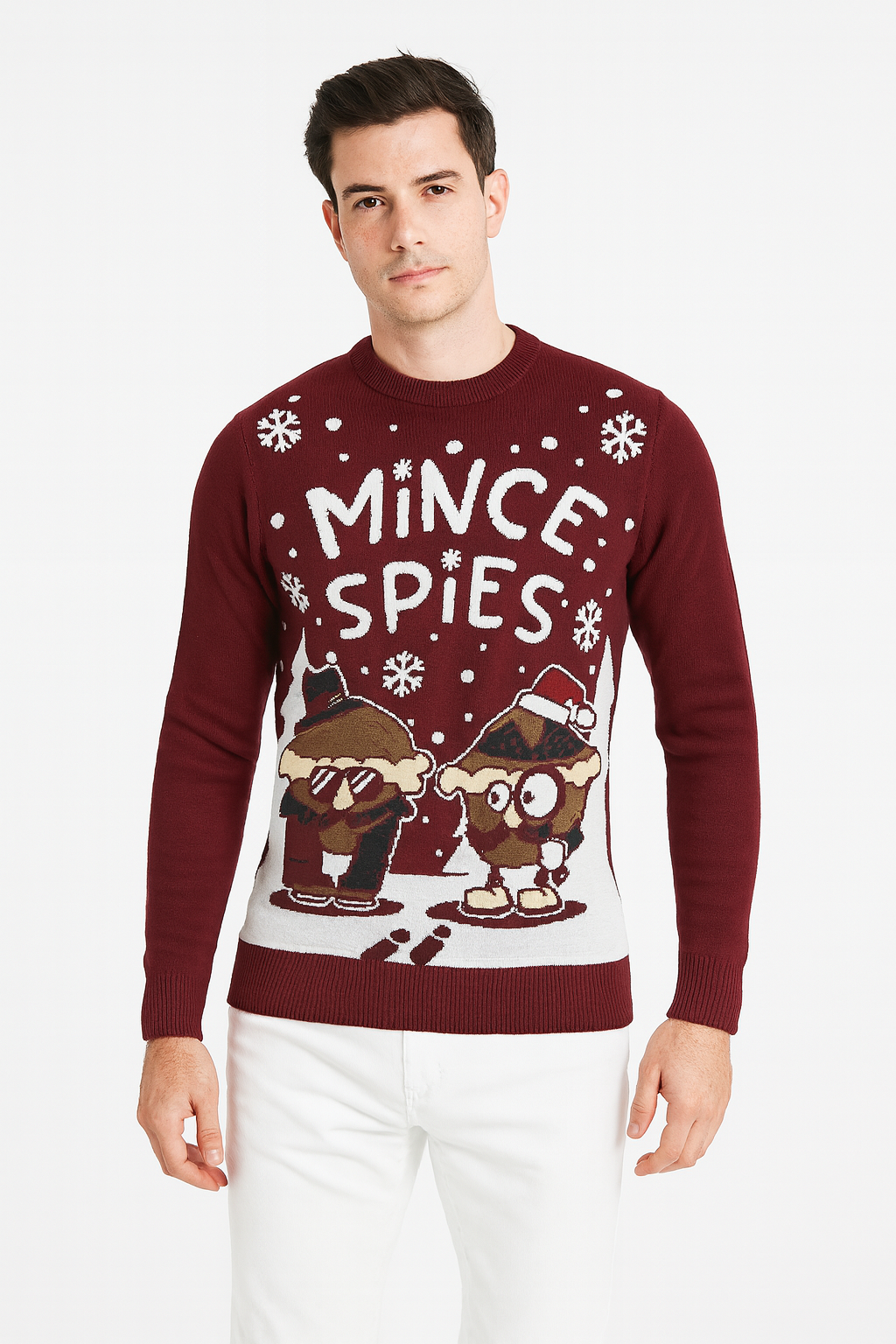 Men's Christmas Theme Knitted Jumper