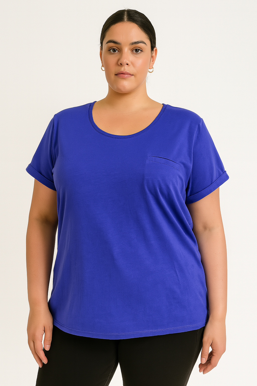 Basic Short Sleeve Cotton T-shirt