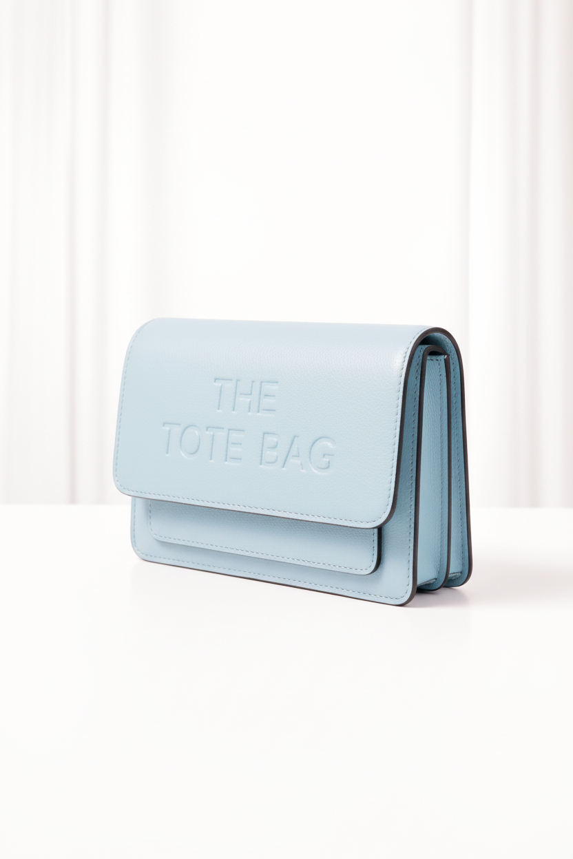 Vegan Leather Adjustable Strap Small Tote Bag