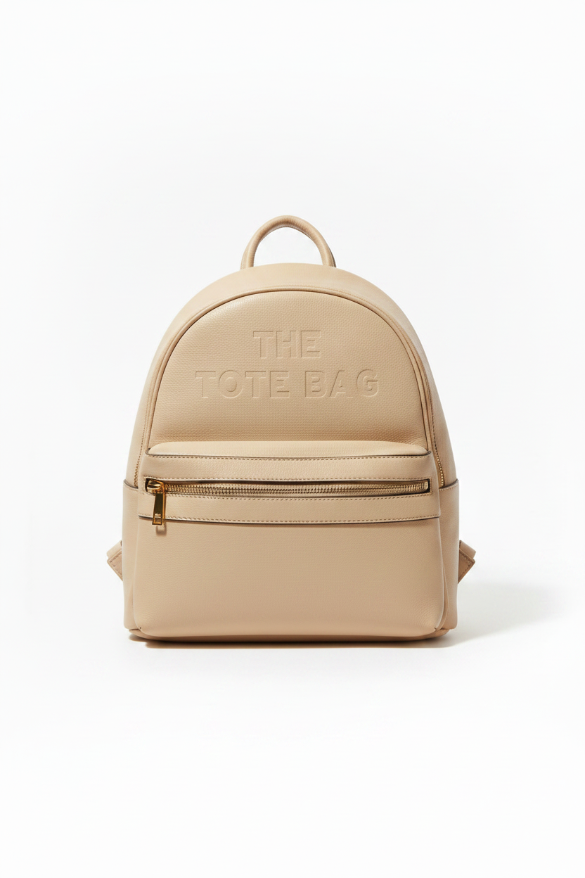 Large Vegan Leather Multiway Tote Backpack