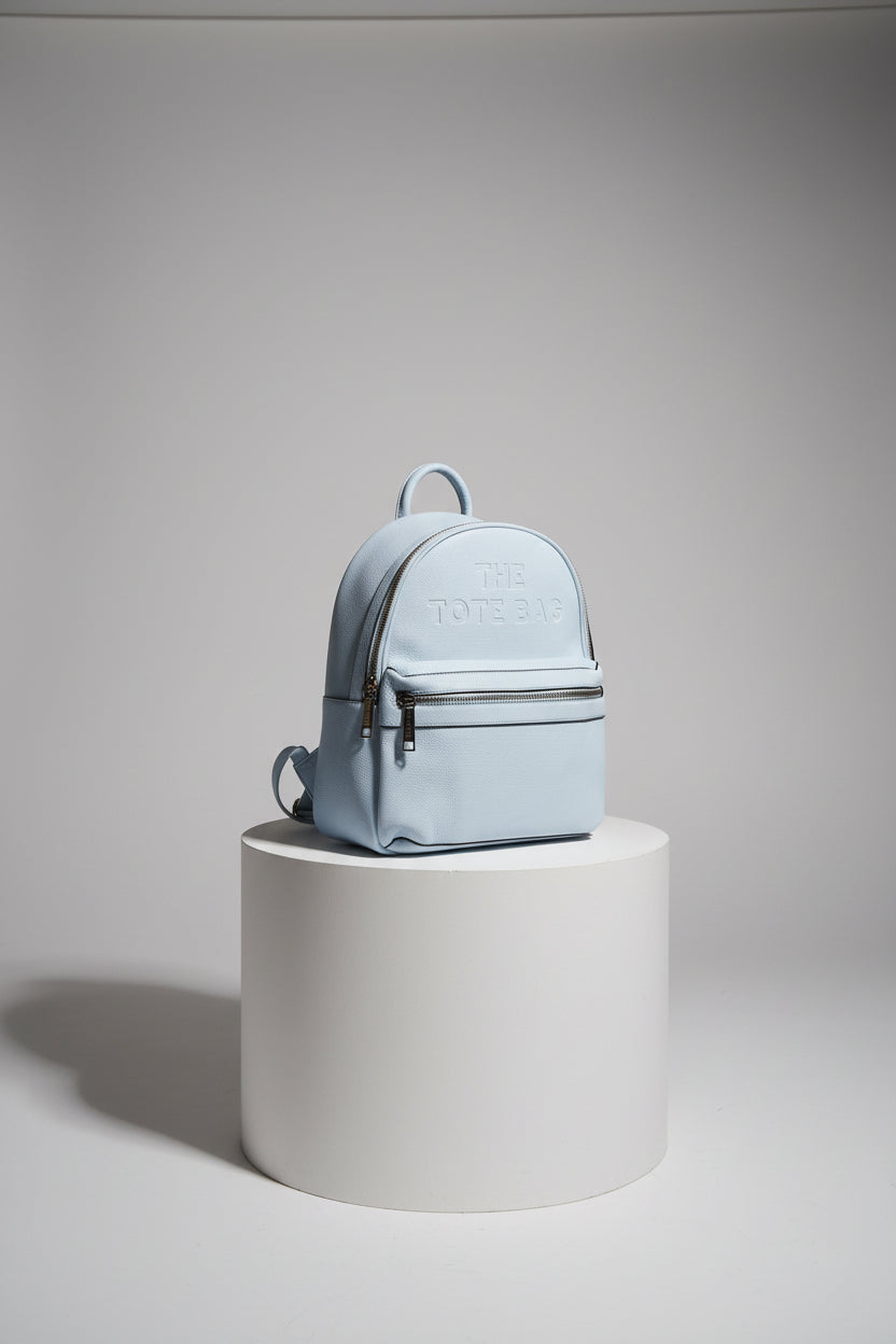 Large Vegan Leather Multiway Tote Backpack