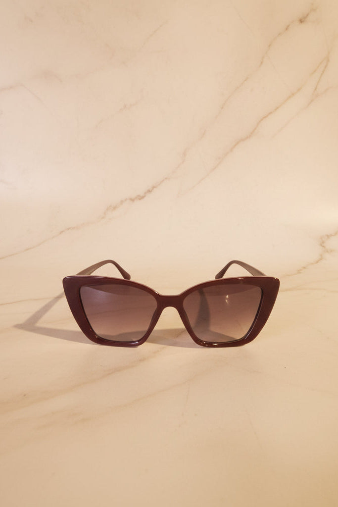 UV 400 Large Cat Eye Sunglasses