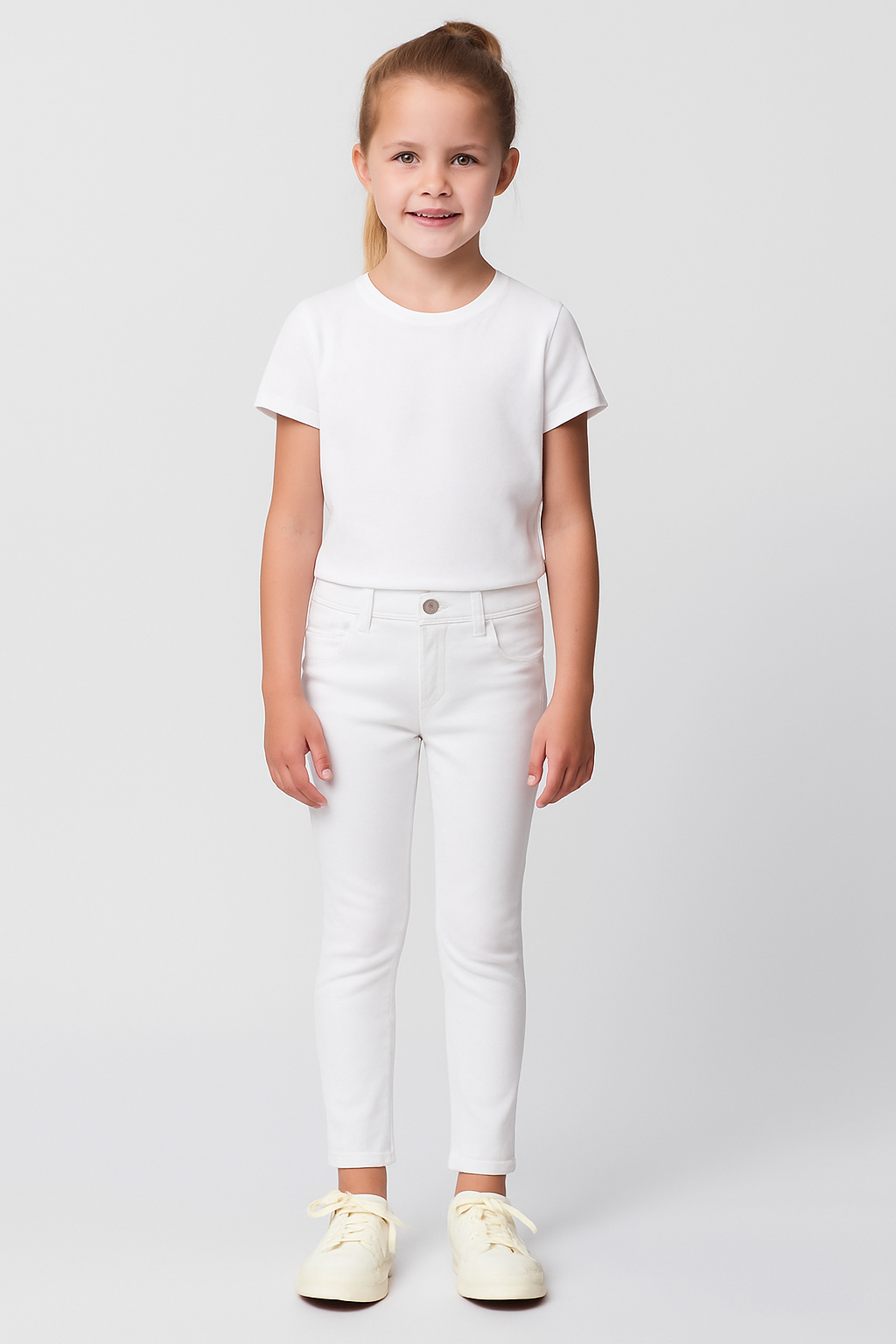 Girls' Slim Fit Stretchy Jeggings