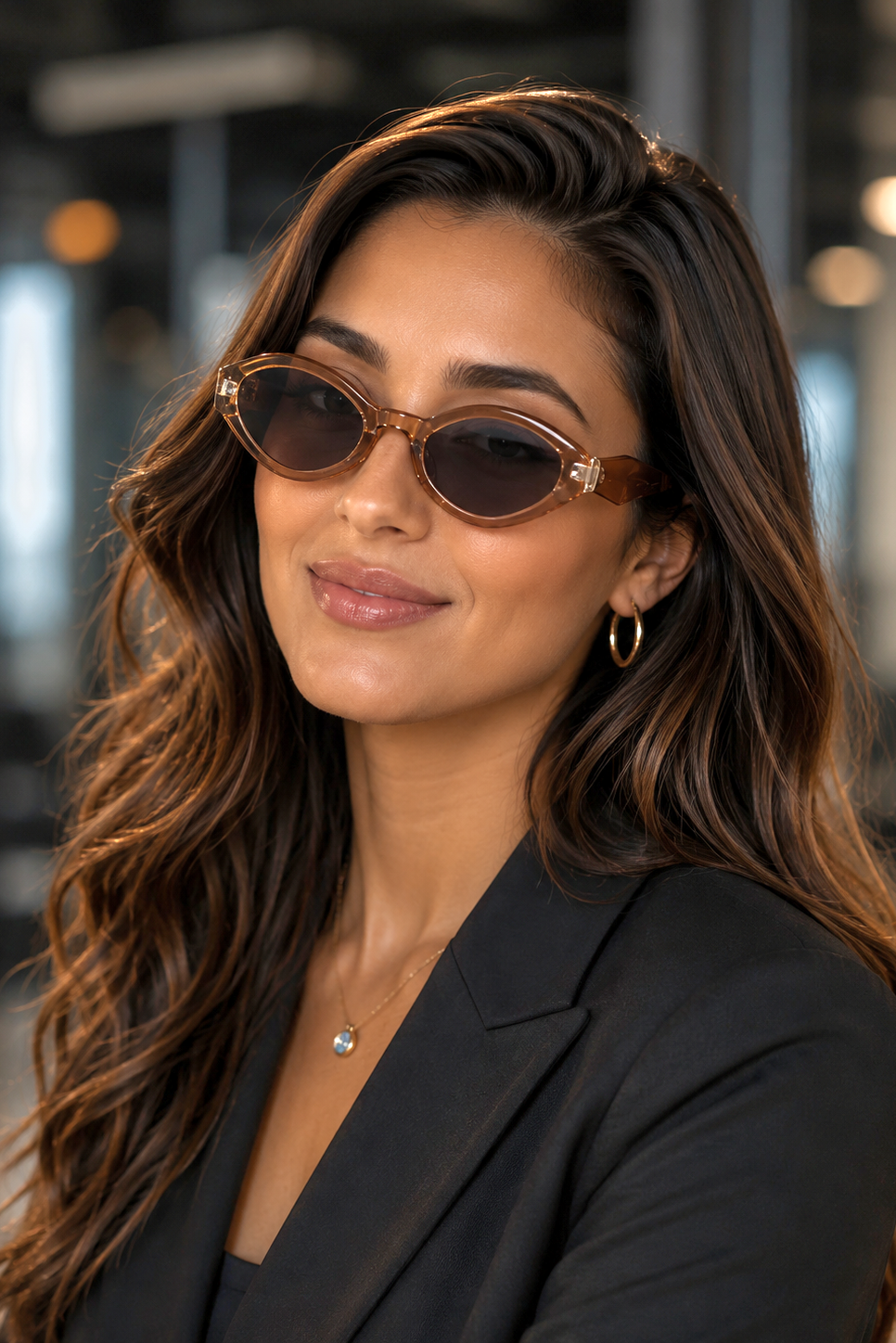 UV 400 Rhombus Sunglasses