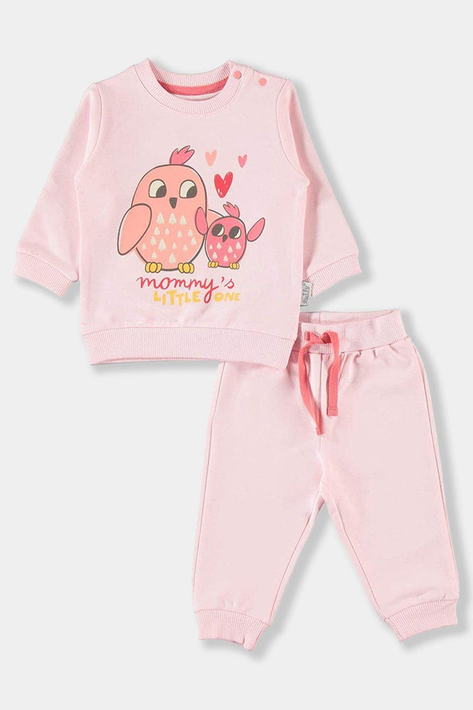 Pink Tweety Cotton Baby Girl Set - SinglePrice