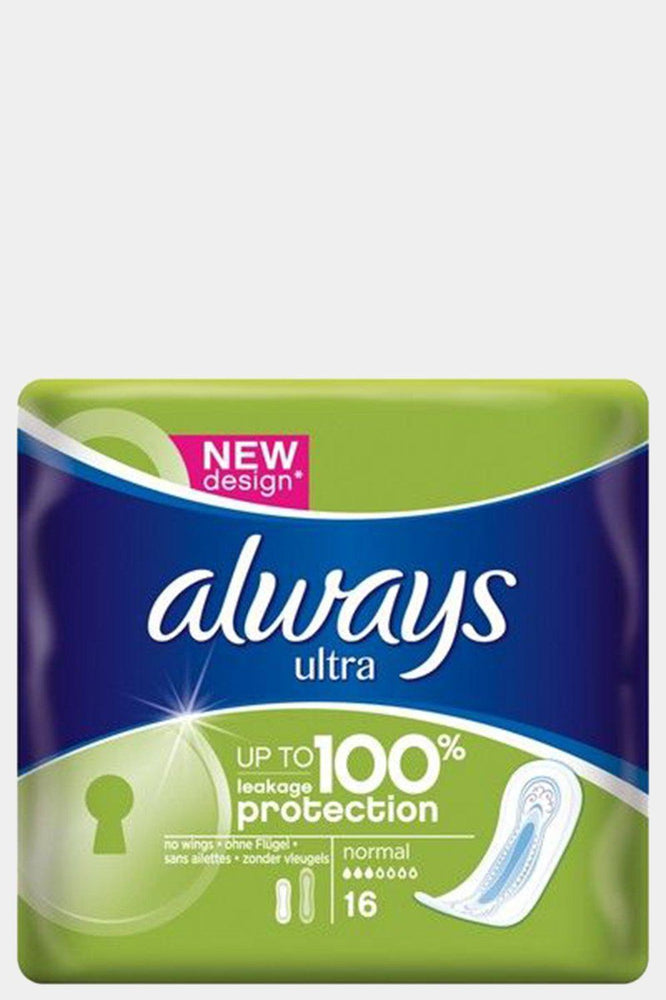 Always Ultra Sanitary Towels Normal 16's - SinglePrice