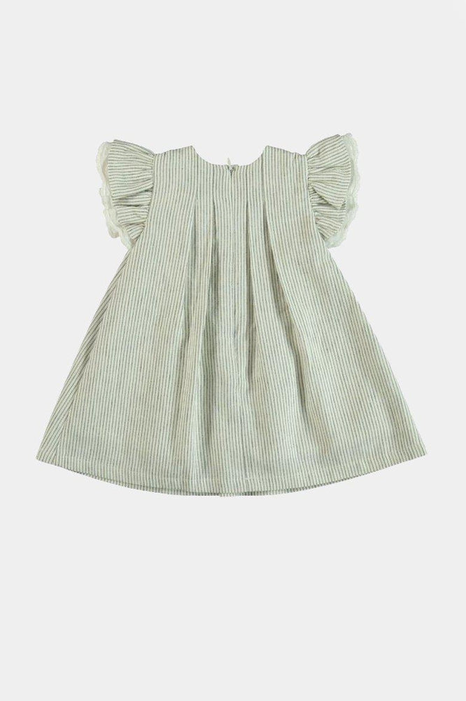 Grey Mini Plaid Girls Dress - SinglePrice