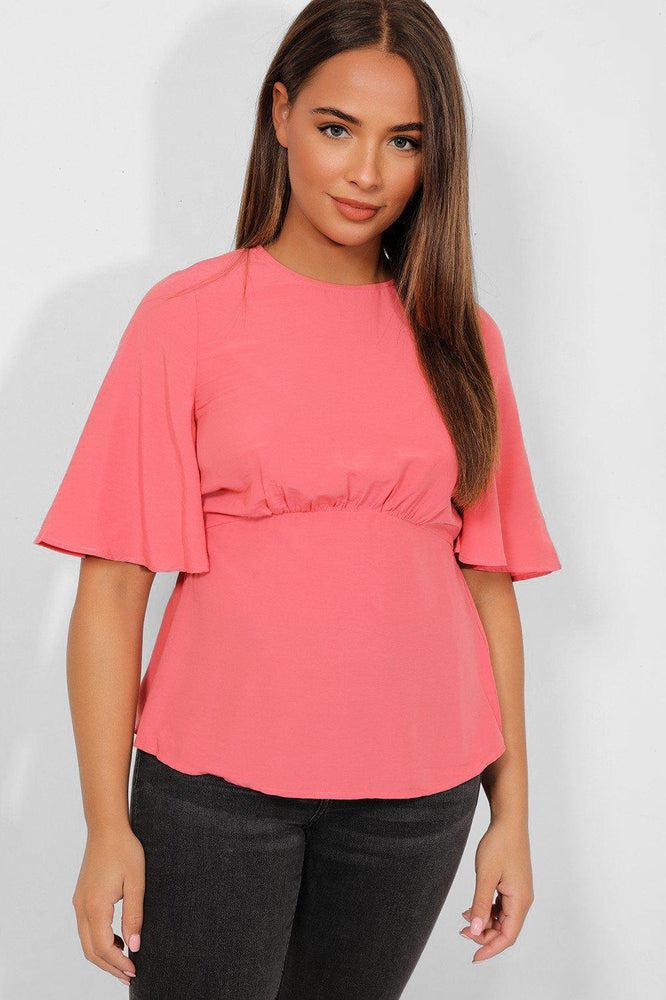 Pink Empire Waist Blouse-SinglePrice