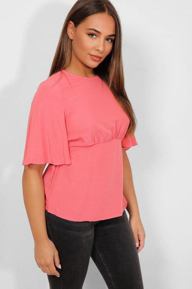 Pink Empire Waist Blouse-SinglePrice