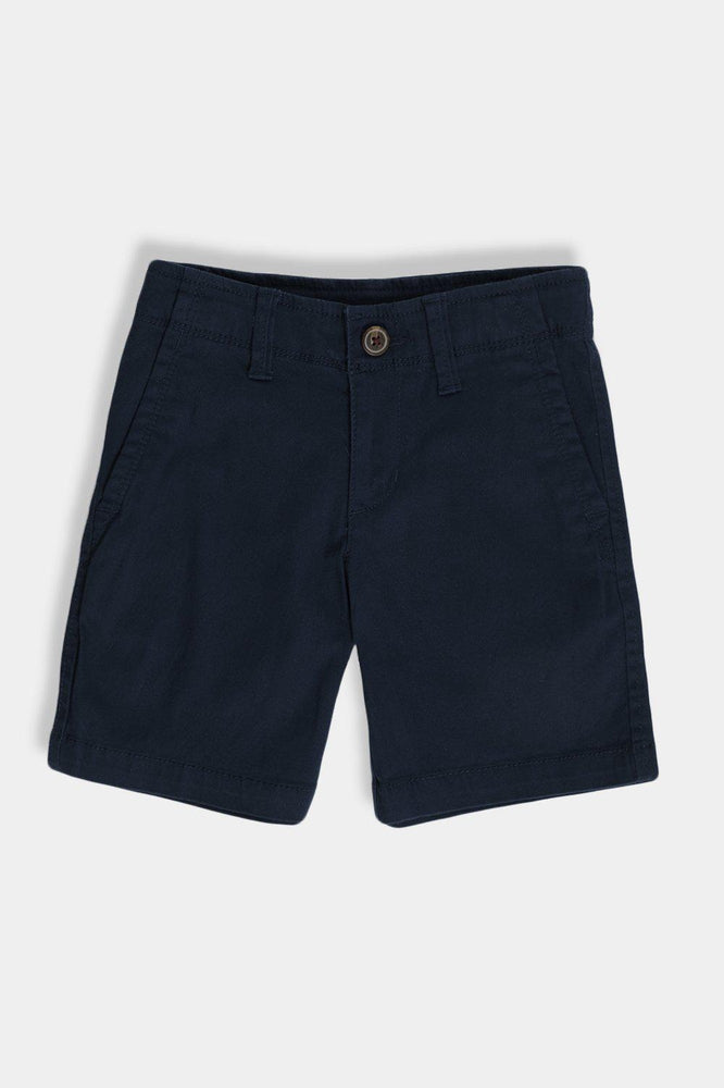 KIDS Navy Denim Shorts - SinglePrice