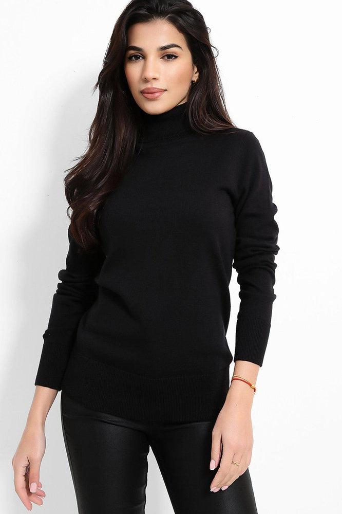 High Turtle Neck Pullover-SinglePrice