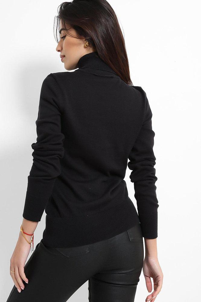 High Turtle Neck Pullover-SinglePrice