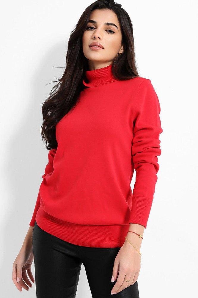 High Turtle Neck Pullover-SinglePrice