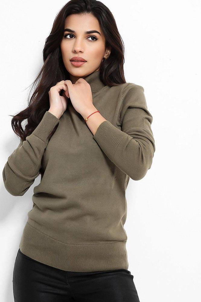 High Turtle Neck Pullover-SinglePrice