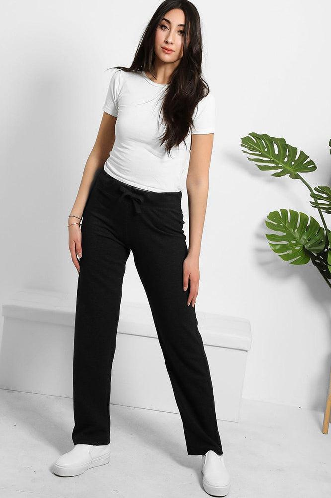 Straight Leg Casual Trousers-SinglePrice