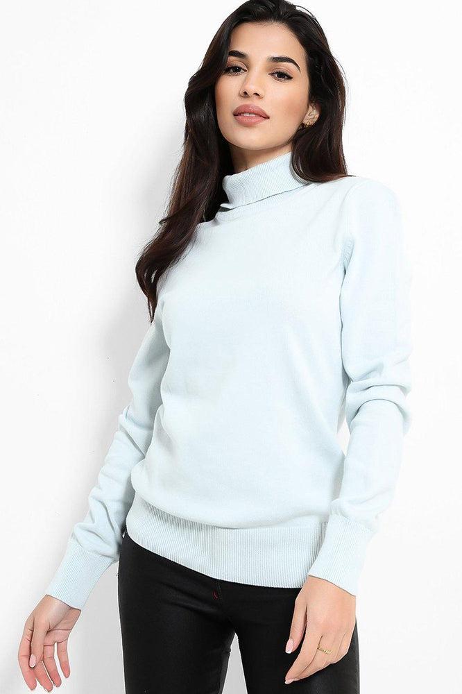 High Turtle Neck Pullover-SinglePrice