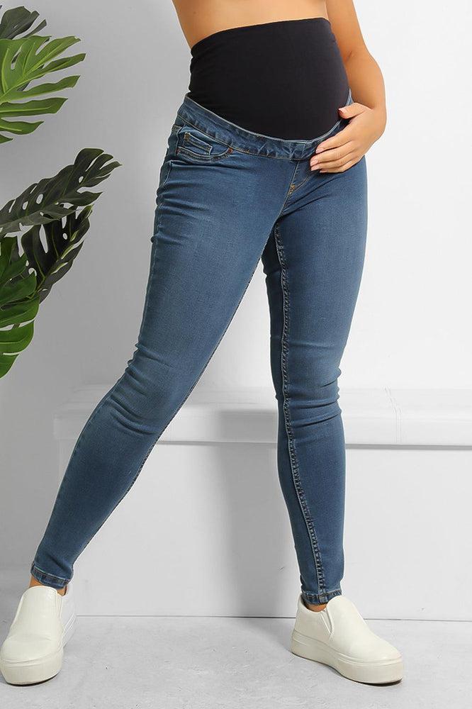 Elastic Over Bump Maternity Leggings-SinglePrice