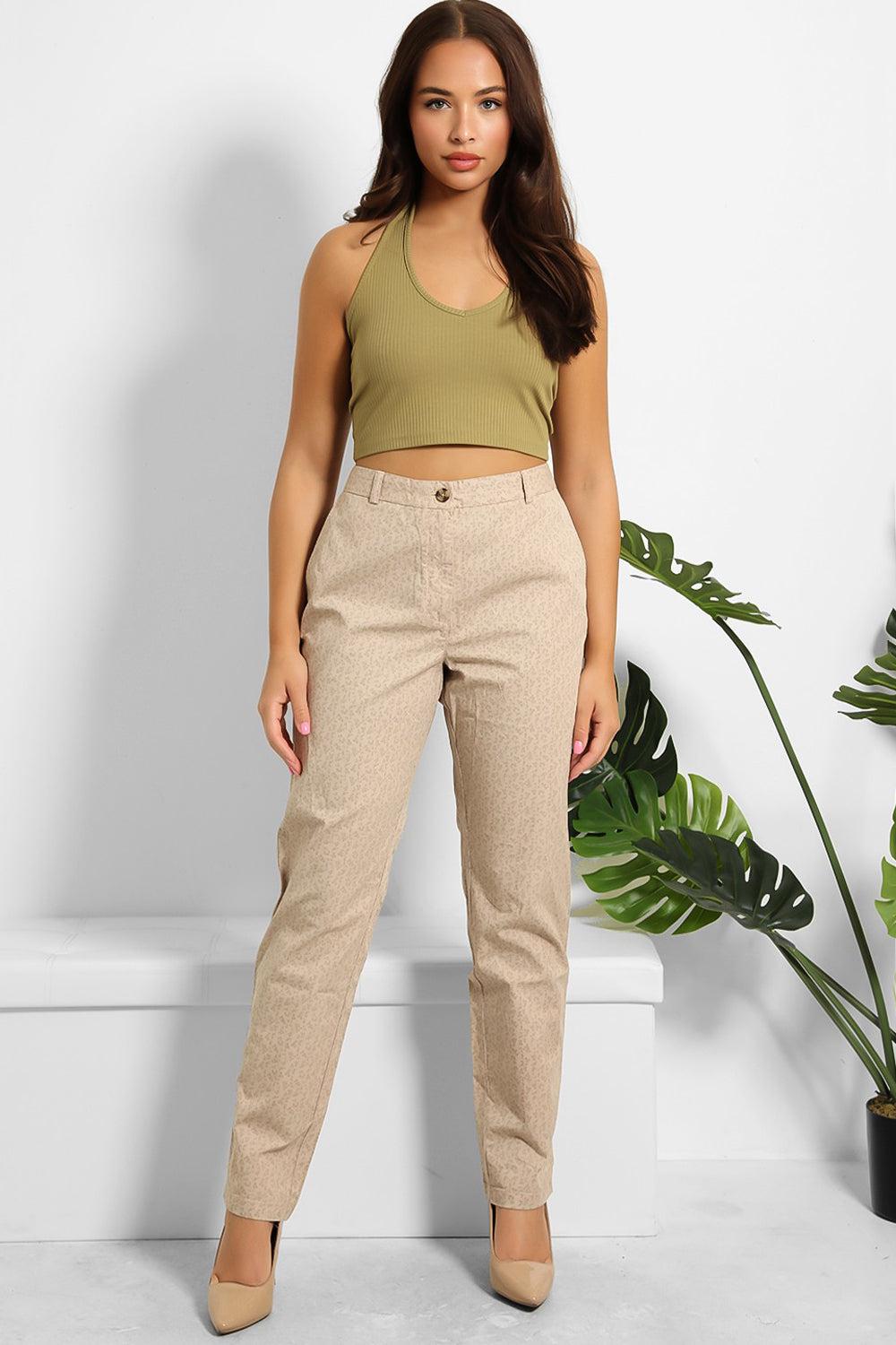 Organic Cotton Printed Summer Slacks-SinglePrice