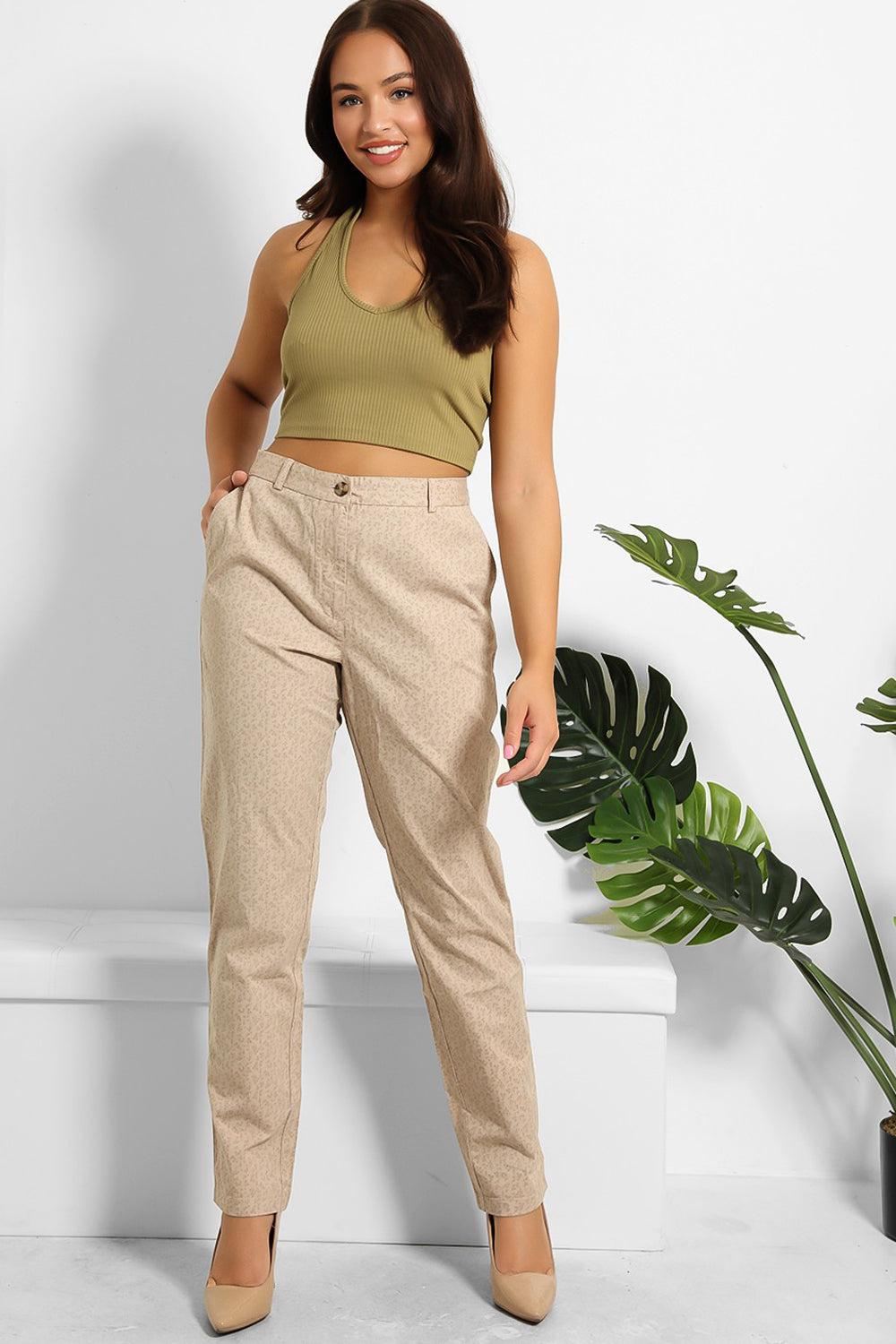 Organic Cotton Printed Summer Slacks-SinglePrice