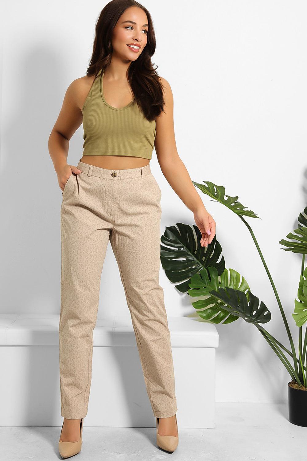 Organic Cotton Printed Summer Slacks-SinglePrice