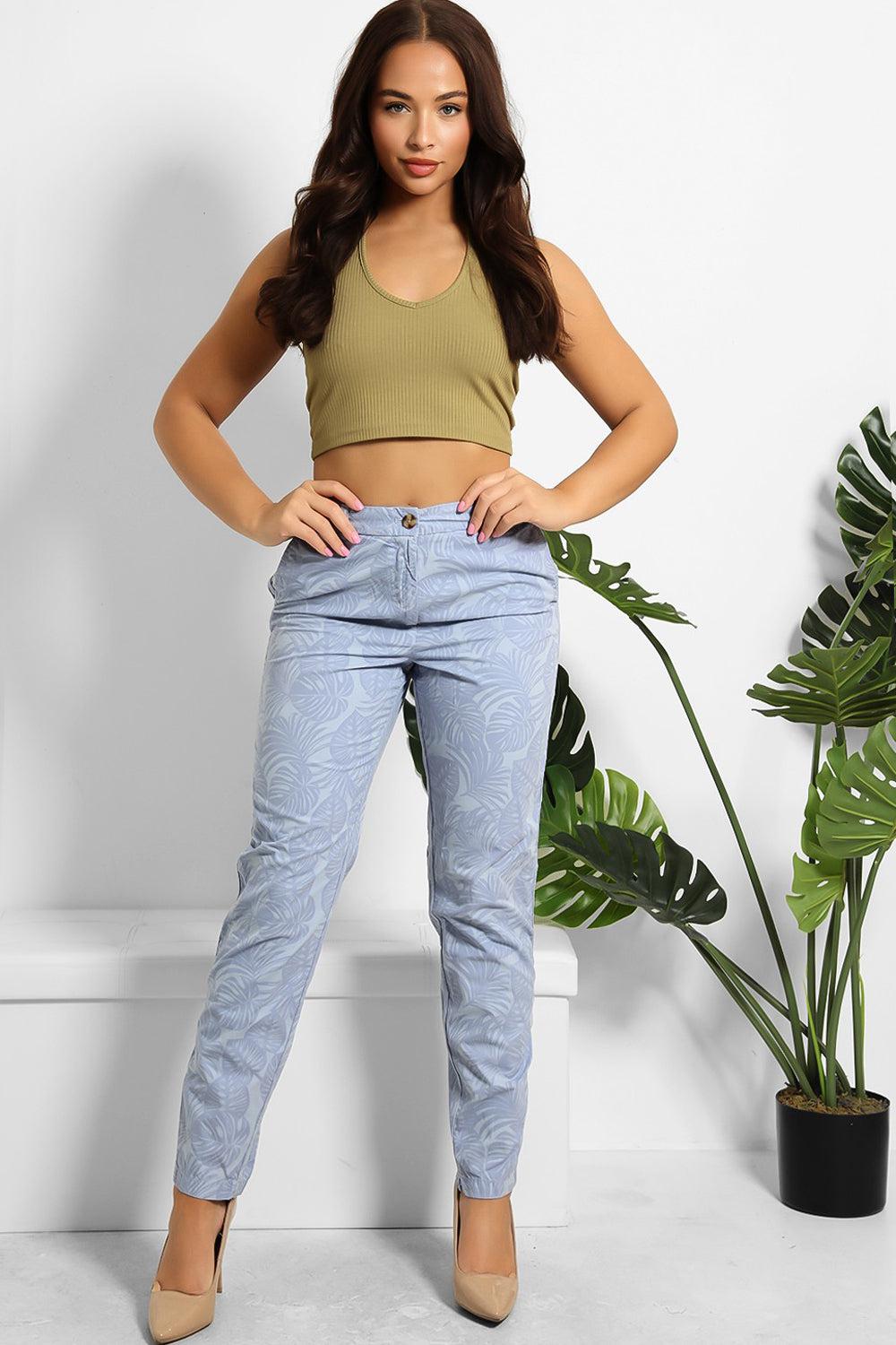 Organic Cotton Printed Summer Slacks-SinglePrice