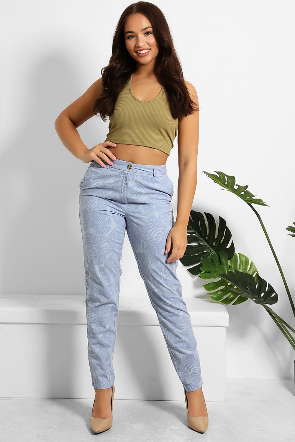 Organic Cotton Printed Summer Slacks-SinglePrice