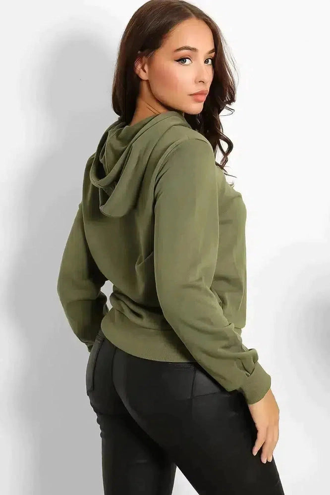 Classic Medium Thickness Solid Colour Hoodie-SinglePrice