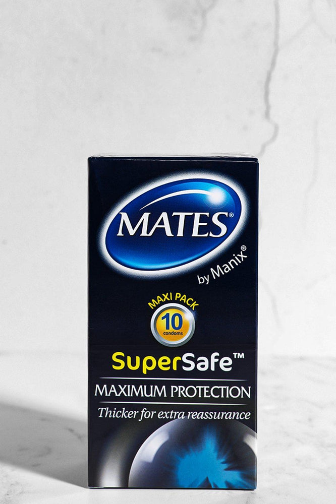 Mates SuperSafe Maximum Protection 10 Condoms Pack - SinglePrice