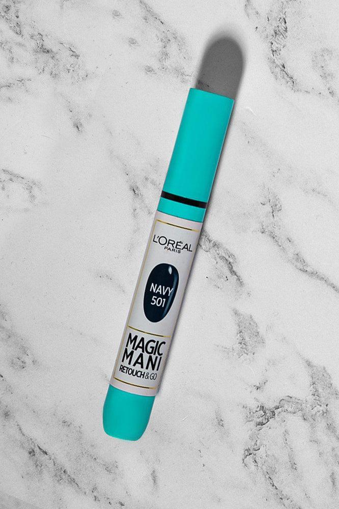 L'OREAL Magic Mani Retouch & Go Manicure Pen Navy 501-SinglePrice