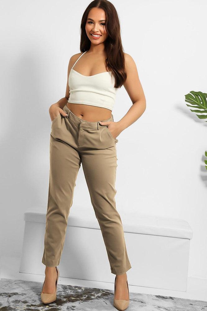 Soft Touch Peg Leg Slacks-SinglePrice