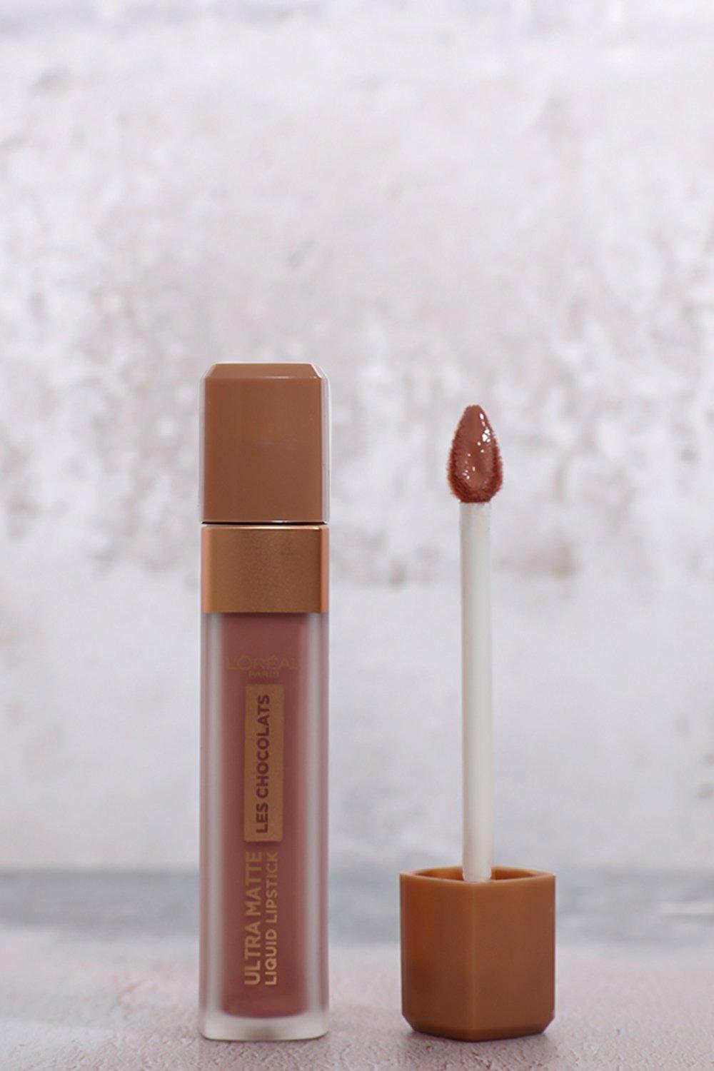 L'oreal Les Chocolats Ultra Matte Liquid Lipstick 848 Dose Of Cocoa - SinglePrice